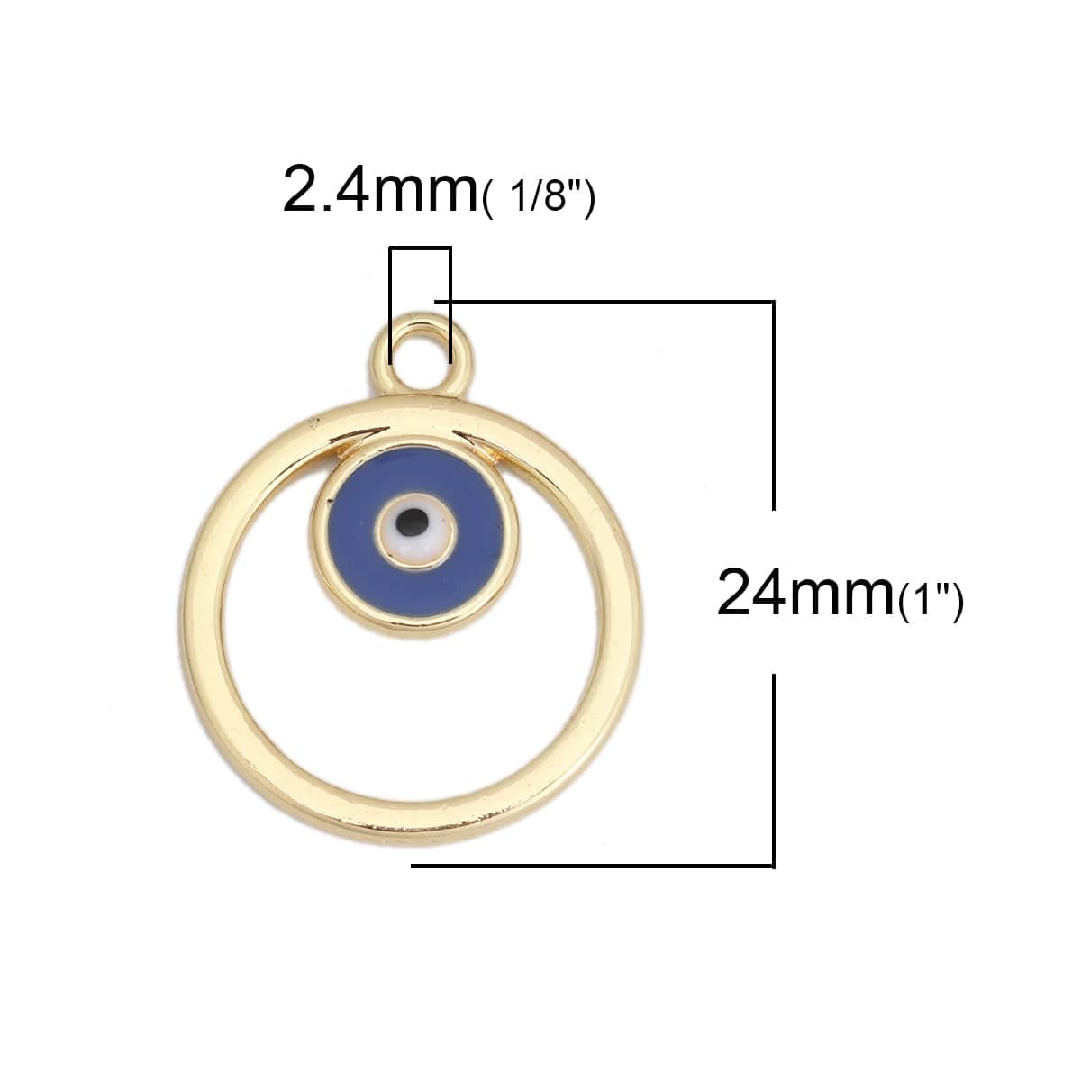 Greek Evil Eye Evil Eye Charm Pendants