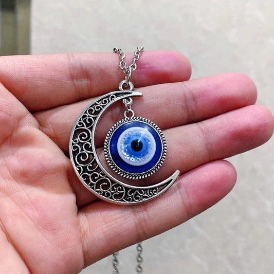 Greek Evil Eye Evil Eye Classic Design Pendant Necklace