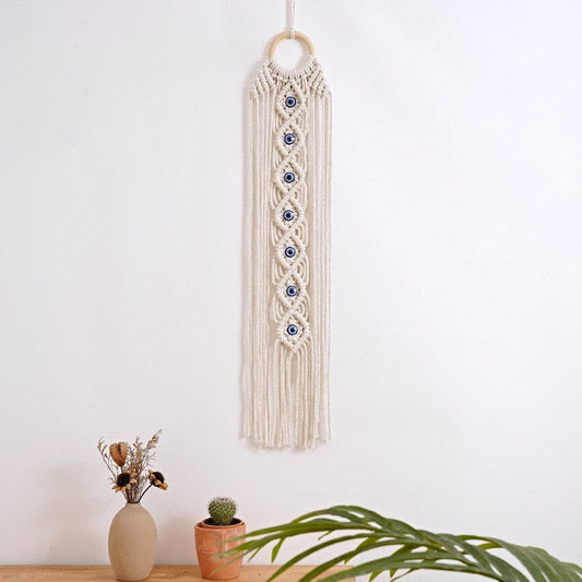 Greek Evil Eye Evil Eye Cotton Wall Hanging Best Gift