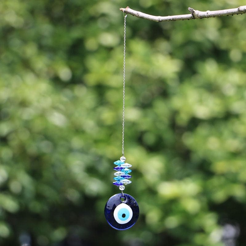 Greek Evil Eye Evil Eye Crystal Dream Catcher