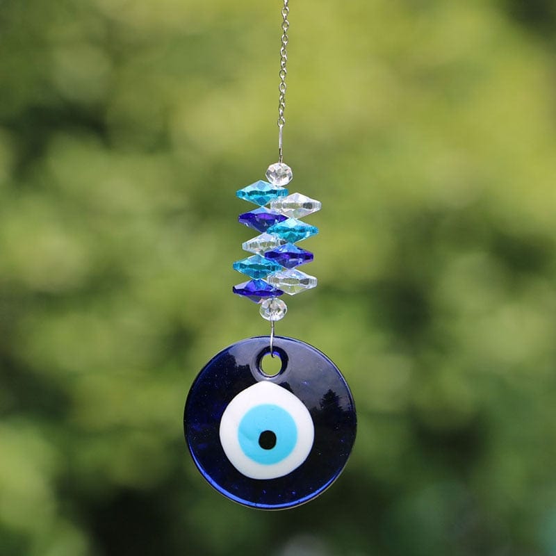 Greek Evil Eye Evil Eye Crystal Dream Catcher