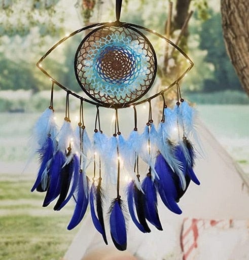 Greek Evil Eye Evil Eye Feathers Dream Catcher