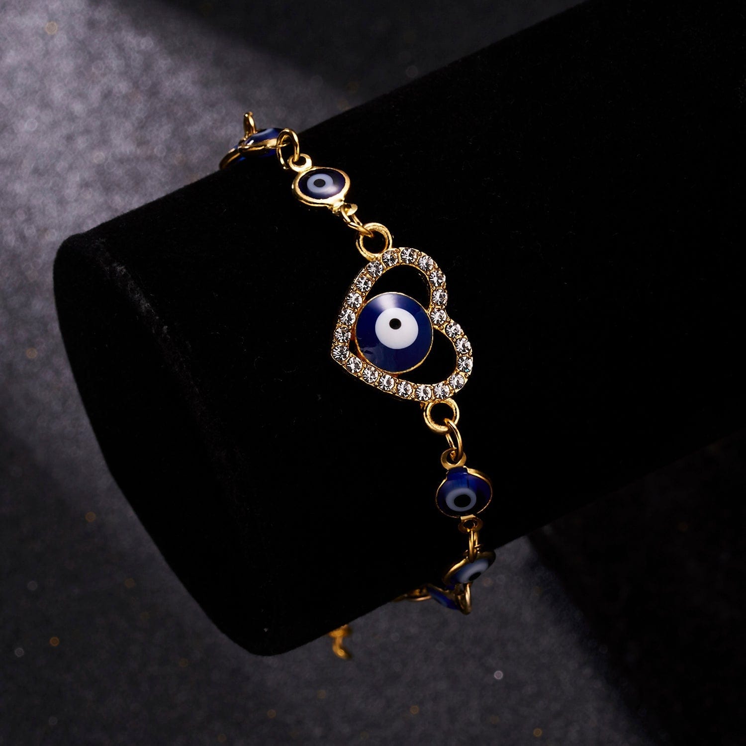 Greek Evil Eye Evil Eye Golden Bracelet For Women