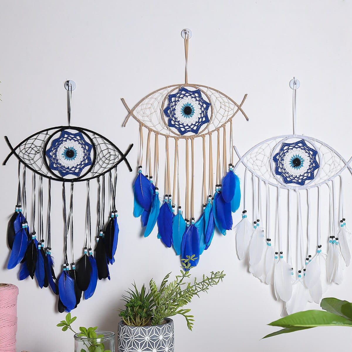 Greek Evil Eye Evil Eye Handmade Turkish Design Dream Catcher