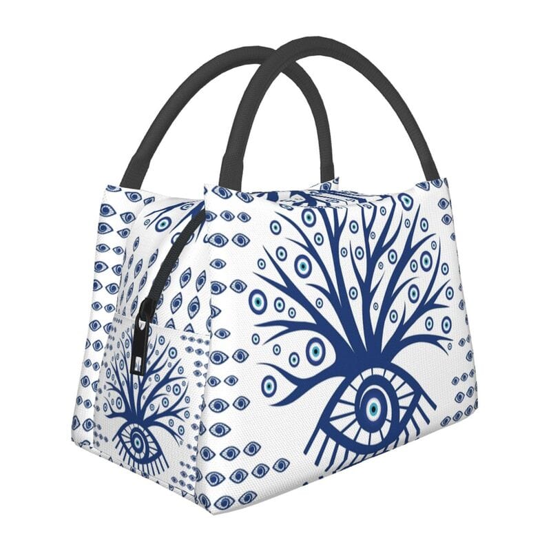 Greek Evil Eye Evil Eye Lunch Bag for Picnics