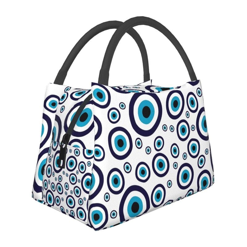 Greek Evil Eye Evil Eye Lunch Bag for Picnics