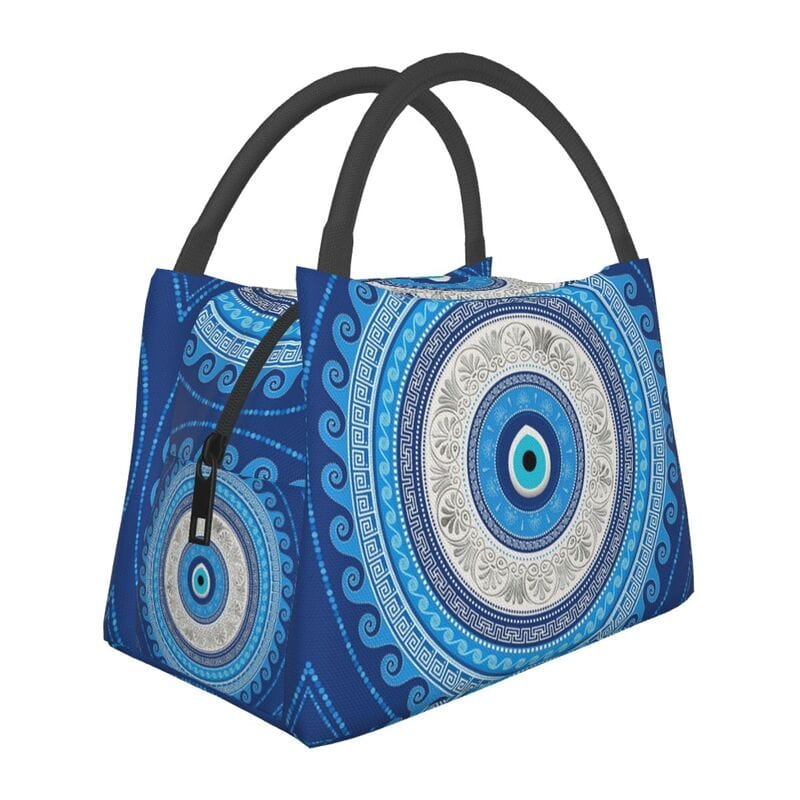 Greek Evil Eye Evil Eye Lunch Bag for Picnics