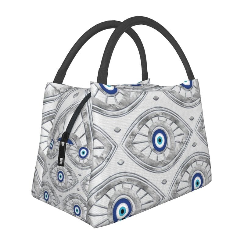 Greek Evil Eye Evil Eye Lunch Bag for Picnics