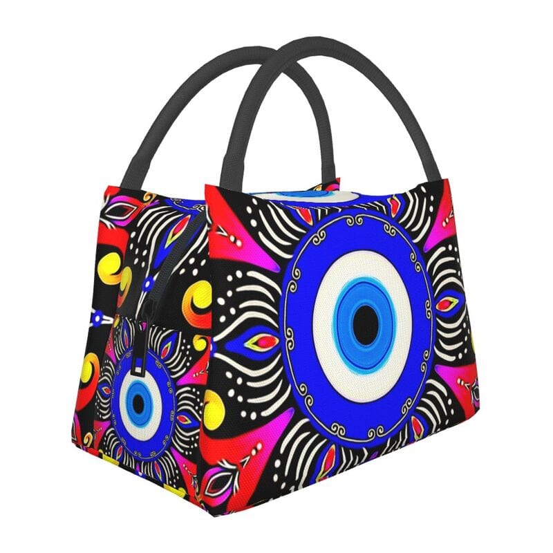 Greek Evil Eye Evil Eye Lunch Bag for Picnics