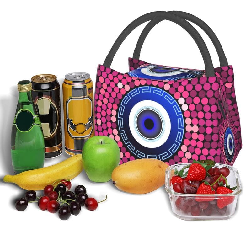 Greek Evil Eye Evil Eye Lunch Bag for Picnics