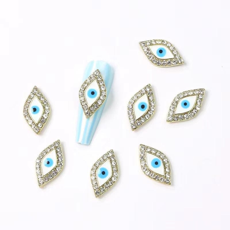 Greek Evil Eye Evil Eye Nail Decoration Sticker