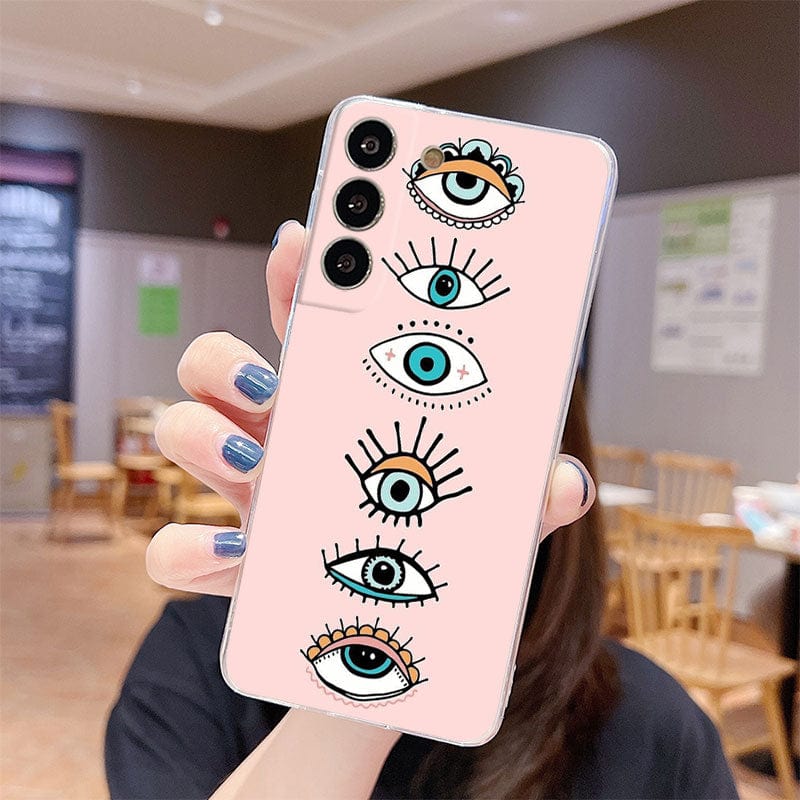 Greek Evil Eye Evil Eye Phone Cases for Samsung Phones