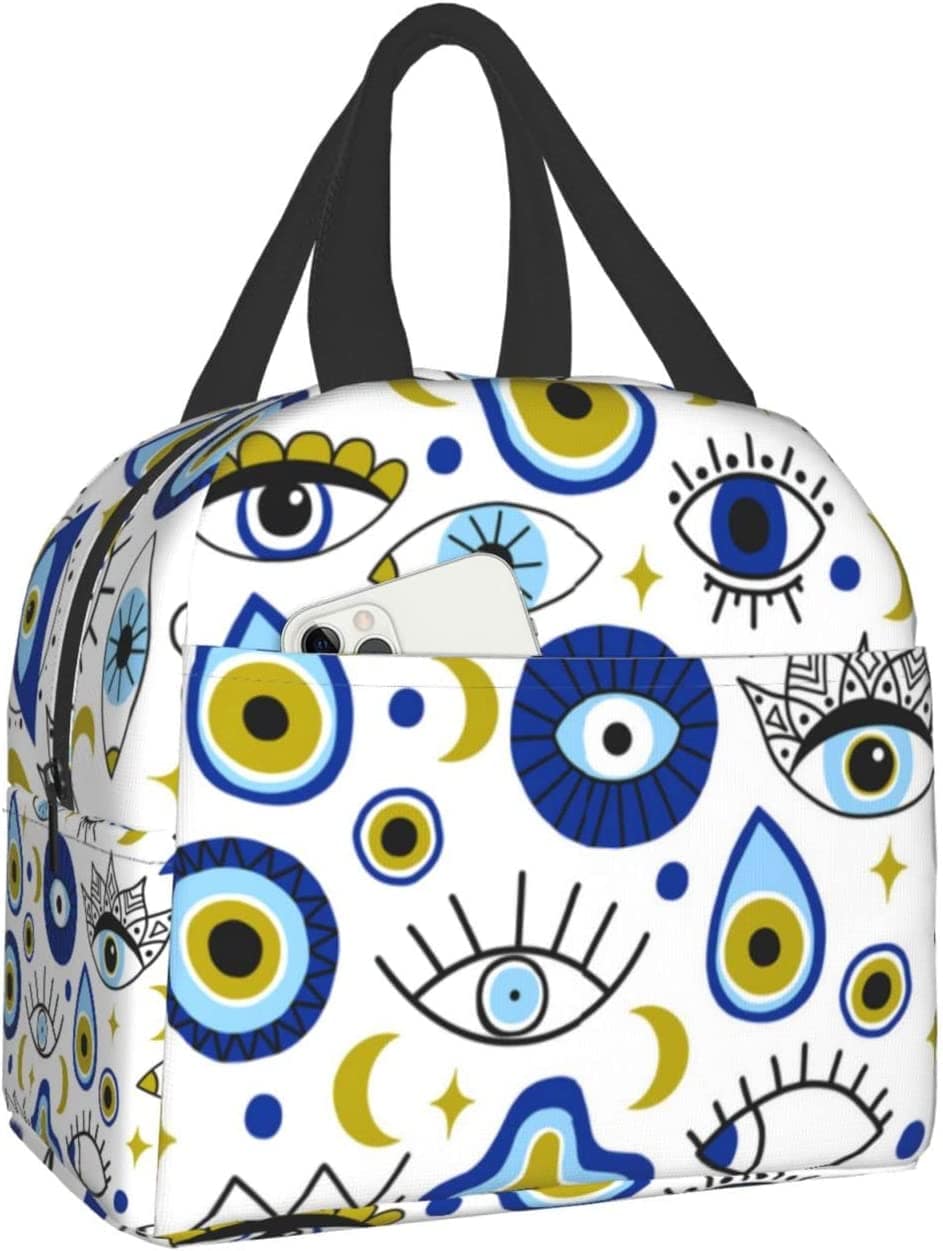 Greek Evil Eye Evil Eye Picnic Bag 3D Printed