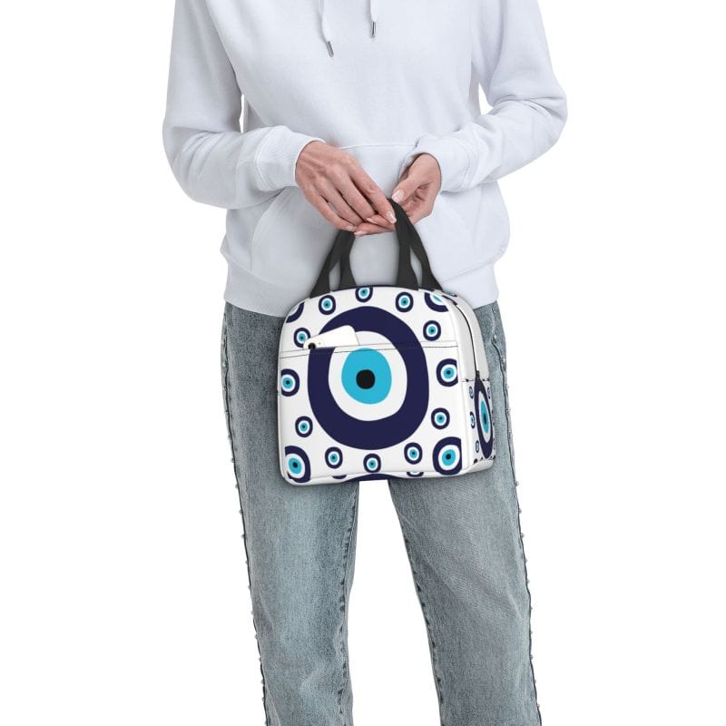 Greek Evil Eye Evil Eye Picnic Bag 3D Printed