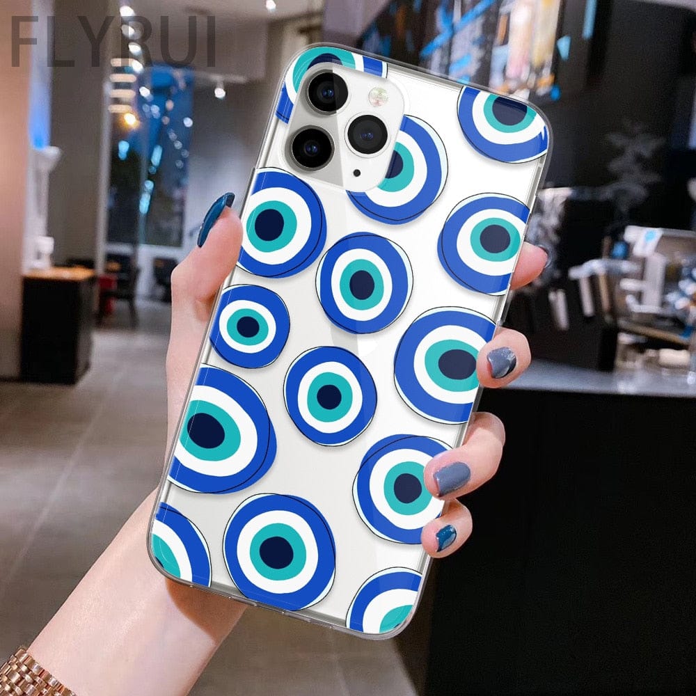 Greek Evil Eye Evil Eye Printed iPhone Case