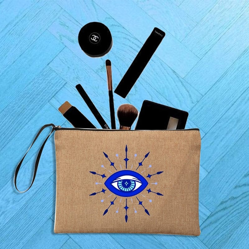 Greek Evil Eye Evil Eye Printed Ladies Handbag