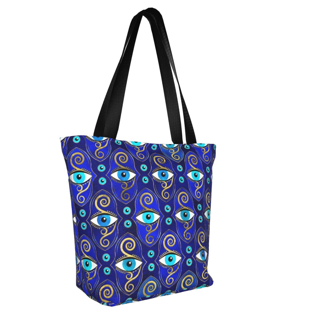 Greek Evil Eye Evil Eye Printed Shoulder Bags