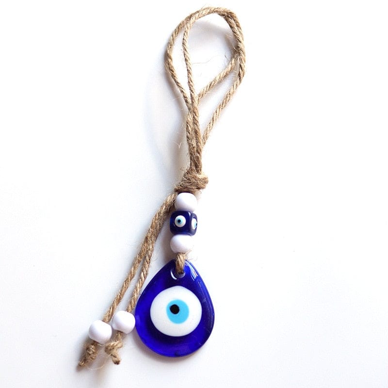 Greek Evil Eye Evil Eye Rope keychain