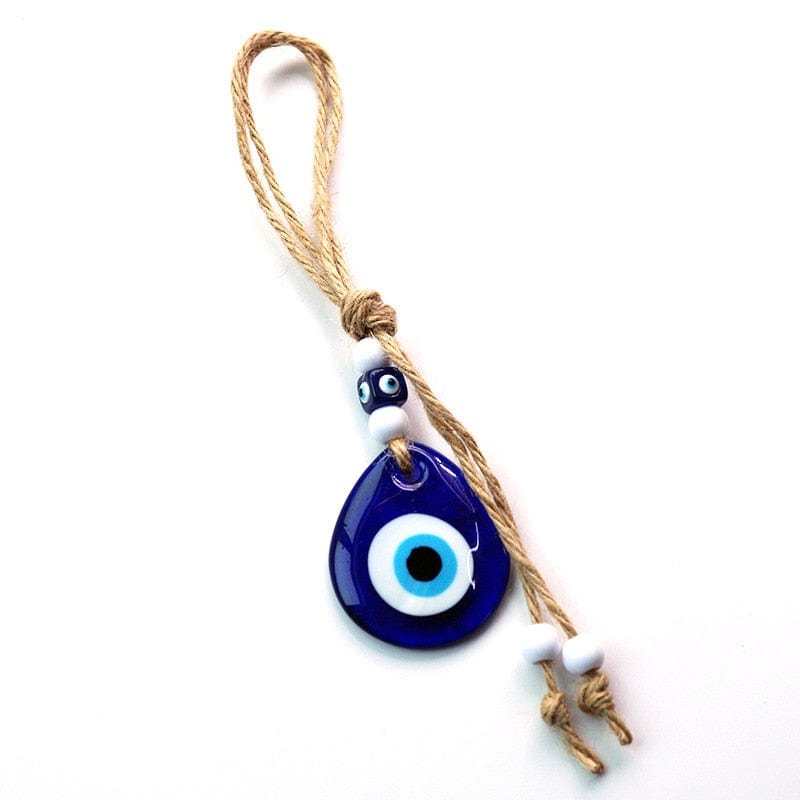 Greek Evil Eye Evil Eye Rope keychain