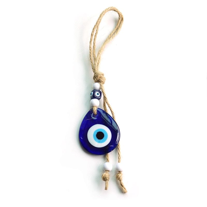 Greek Evil Eye Evil Eye Rope keychain