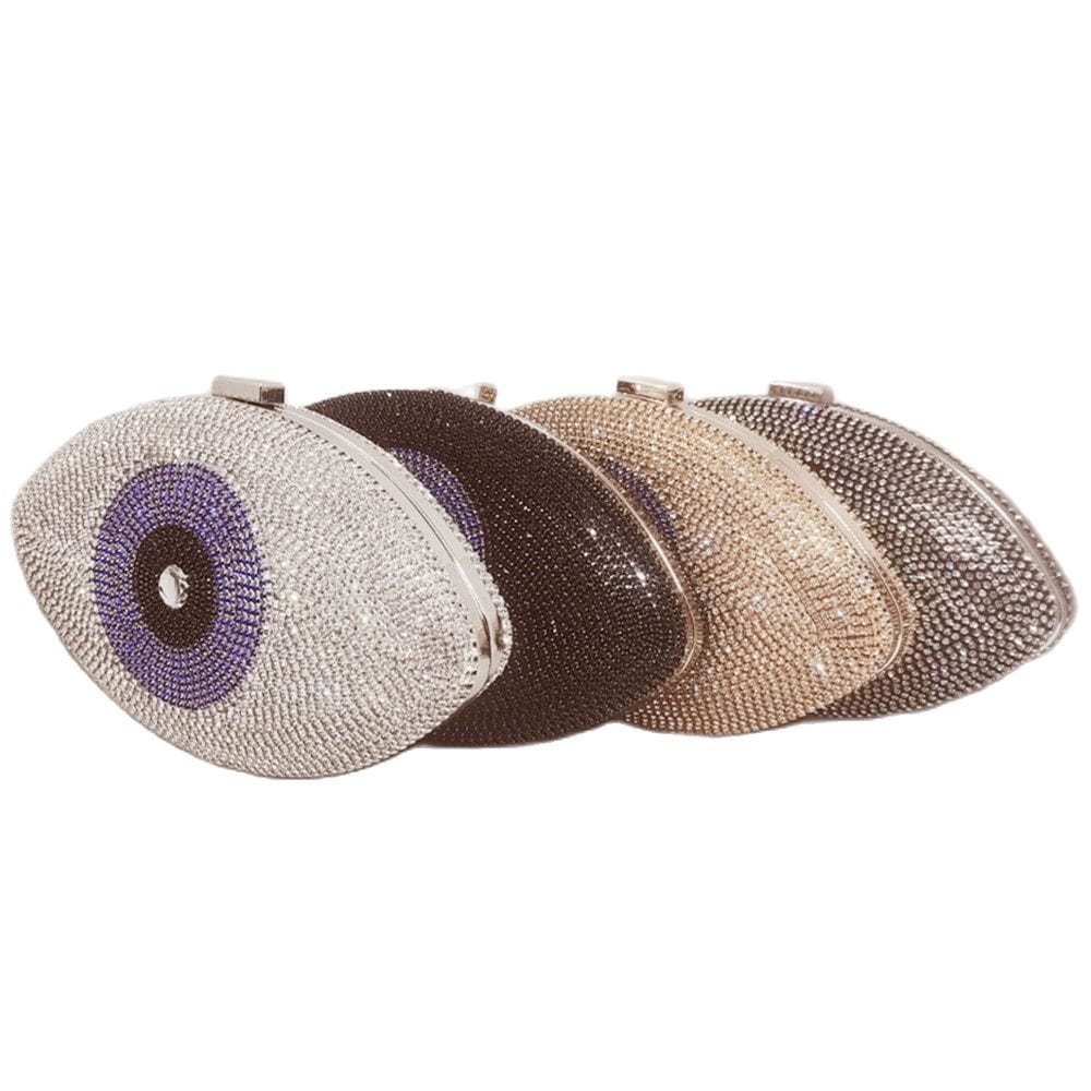 Greek Evil Eye Evil Eye Velvet Clutch