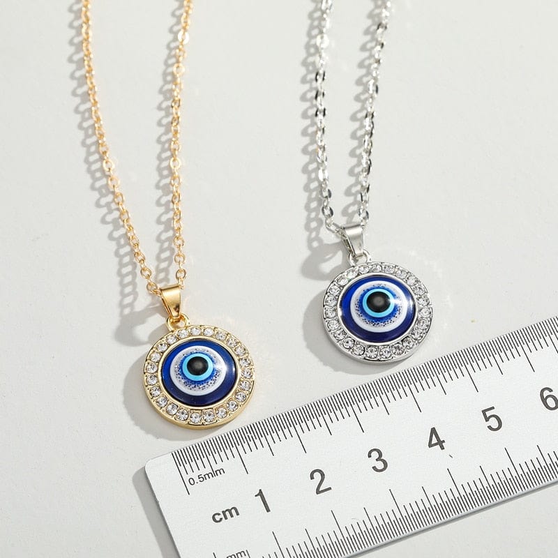 Greek Evil Eye Evil Eye Women Pendant Necklace