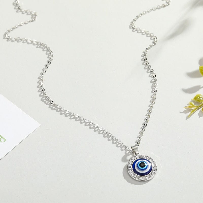 Greek Evil Eye Evil Eye Women Pendant Necklace