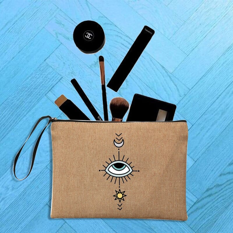 Greek Evil Eye Flirt Evil Eye Printed Ladies Handbag