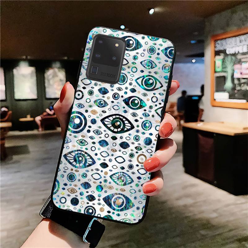 Greek Evil Eye Galaxy S10 plus / Colorful /Eye Samsung Galaxy Evil Eye Phone Case