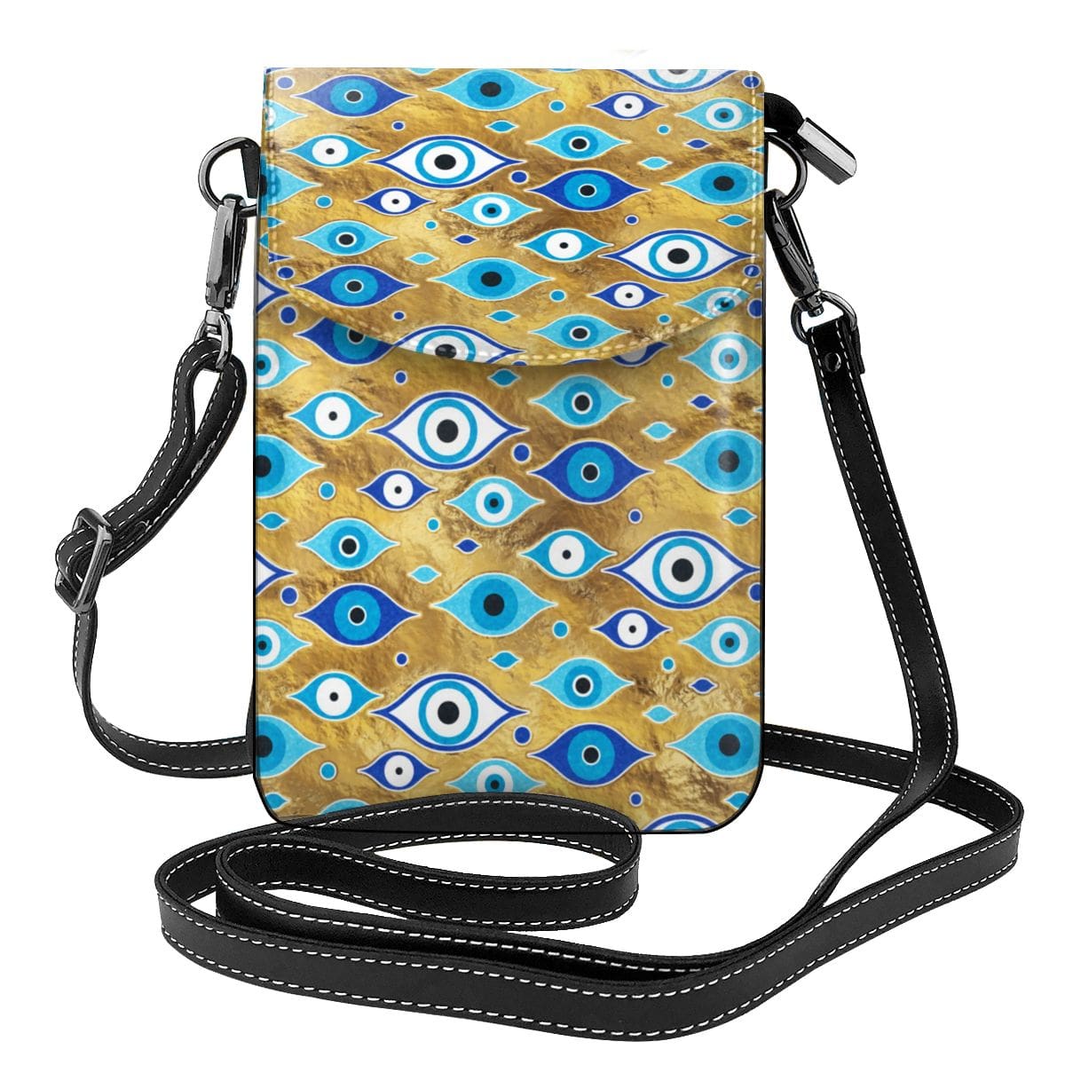 Greek Evil Eye Golden Evil Eye Shoulder Bag for Women