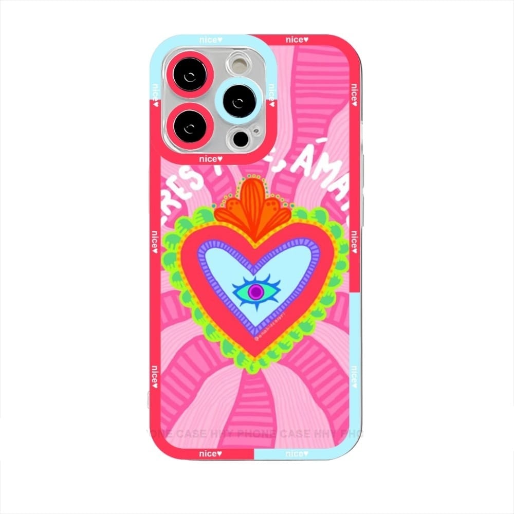 Greek Evil Eye IPhone14 / Pink Evil Eye Colorful iPhone Cases