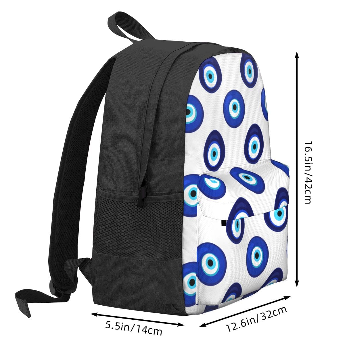 Greek Evil Eye Nazar Evil Eye Women School Bag