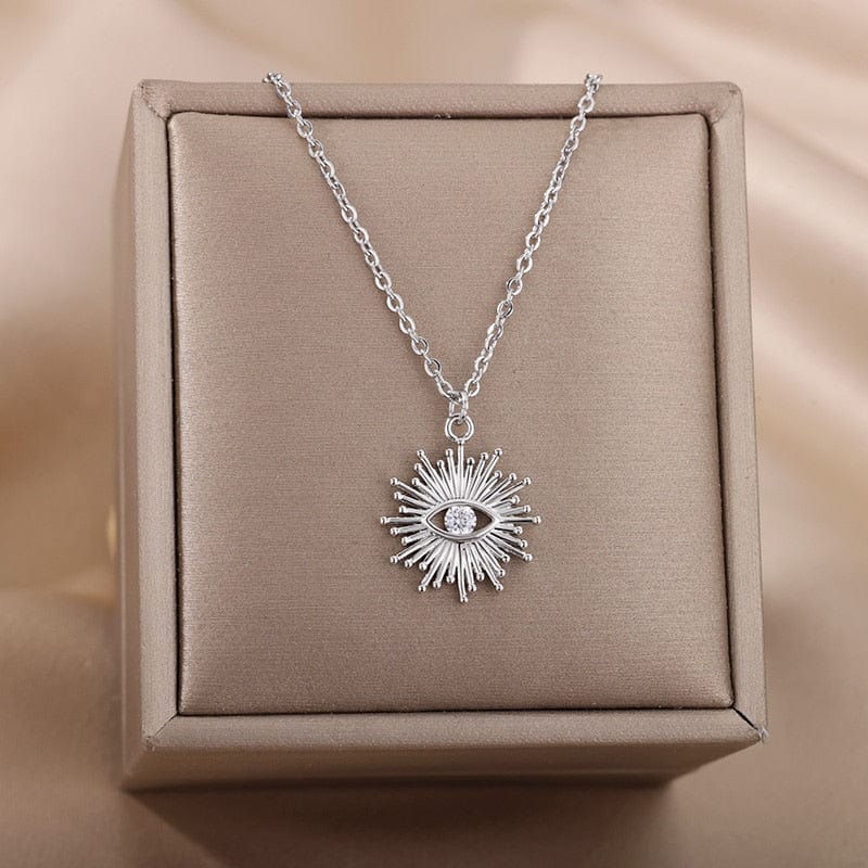 Greek Evil Eye Pretty Evil Eye Gift Pendant Necklace