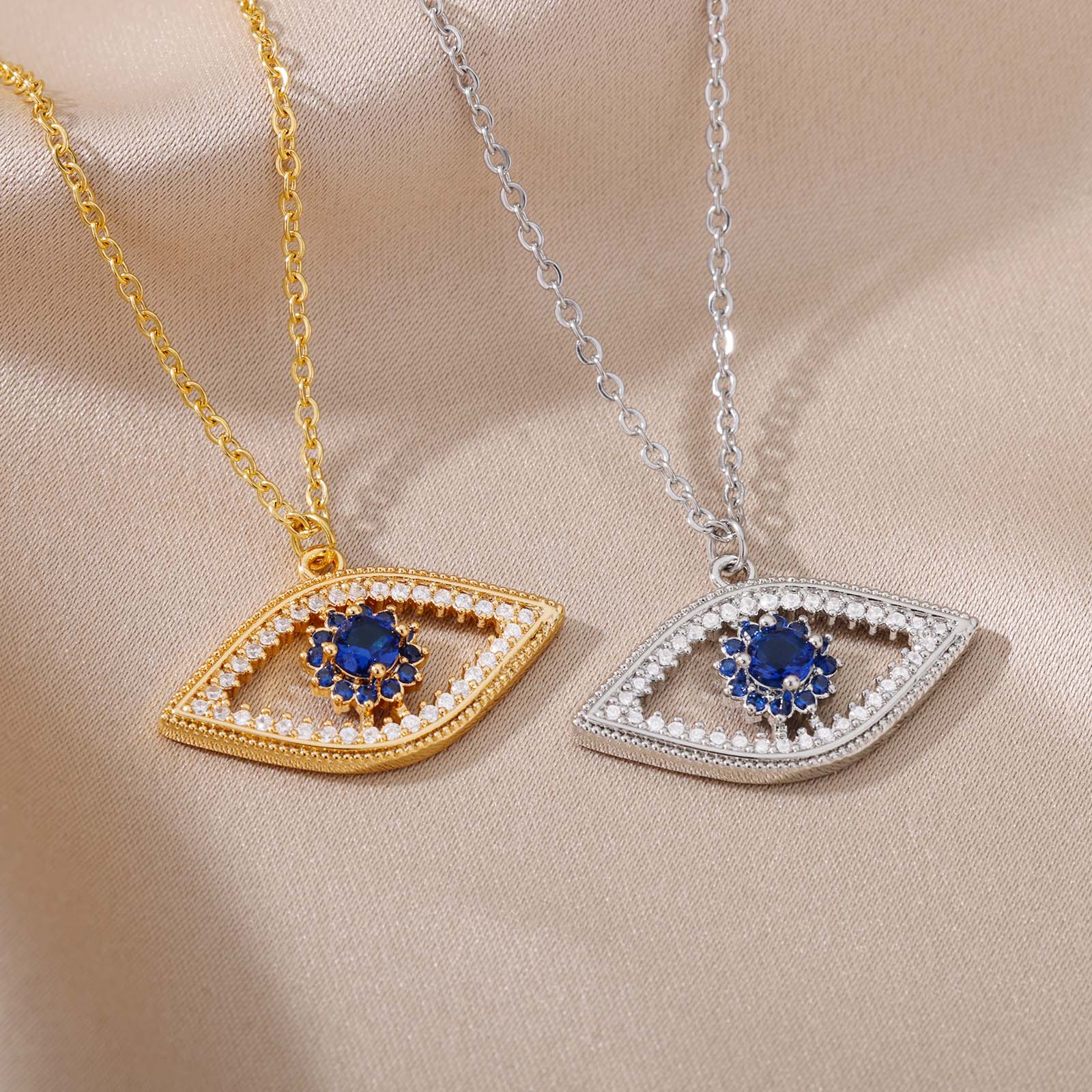 Greek Evil Eye Pretty Evil Eye Gift Pendant Necklace