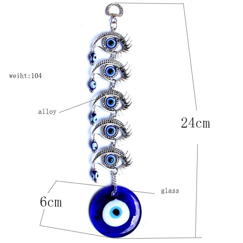 Greek Evil Eye Round Shape Evil Eye Hanging for Home Decor