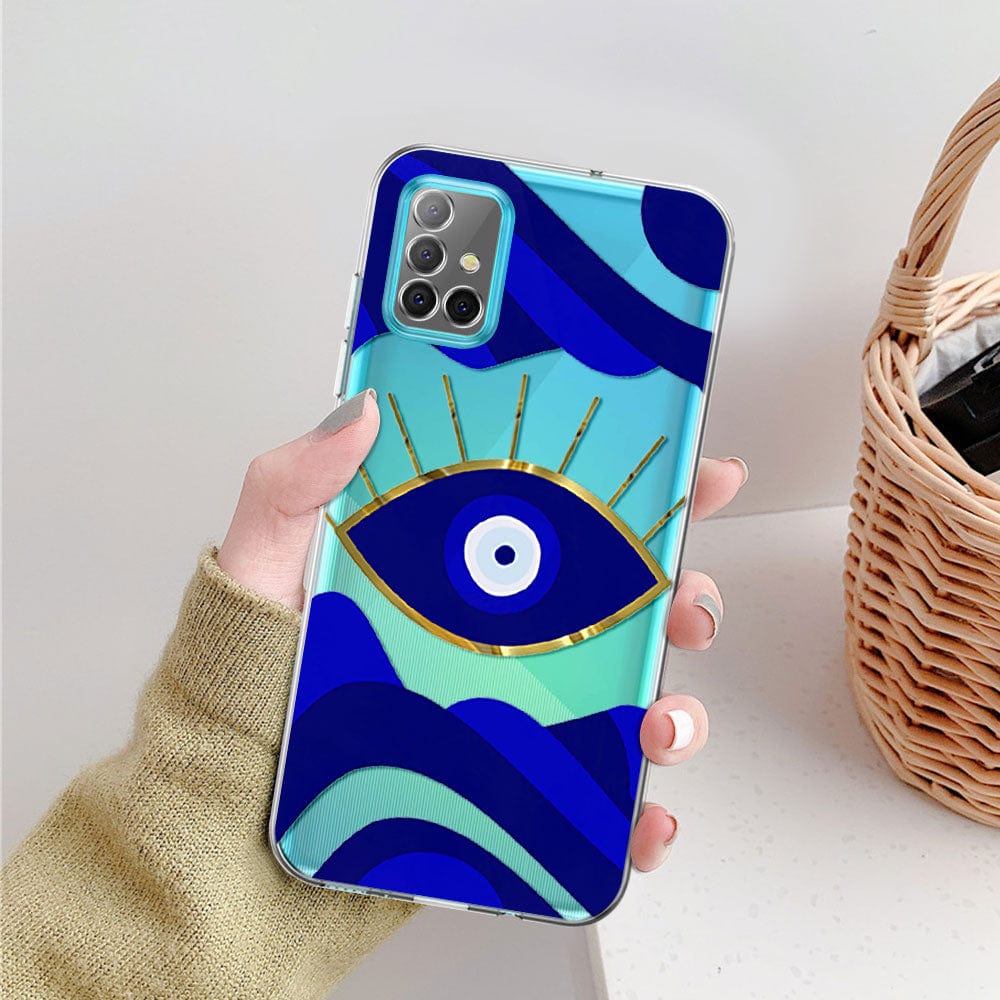 Greek Evil Eye Samsung A51 4G / Design 3 Samsung Galaxy Evil Eye Silicone Case