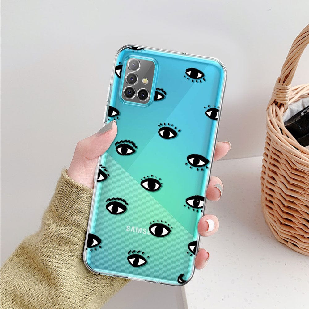 Greek Evil Eye Samsung A51 4G / Design 4 Samsung Galaxy Evil Eye Silicone Case