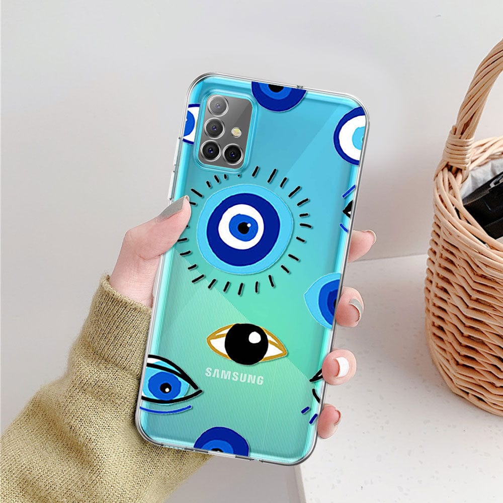 Greek Evil Eye Samsung A51 4G / Design 7 Samsung Galaxy Evil Eye Silicone Case