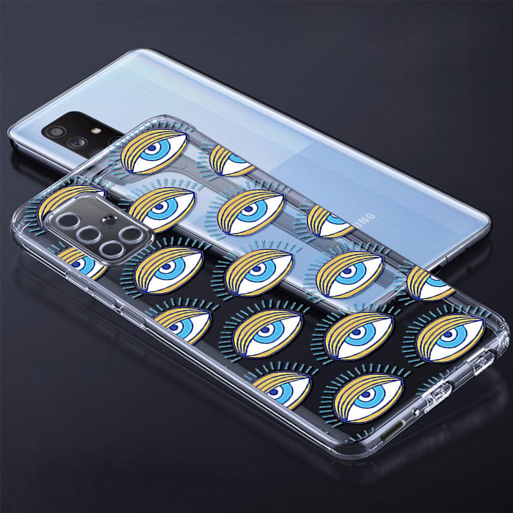 Greek Evil Eye Samsung Galaxy Evil Eye Silicone Case