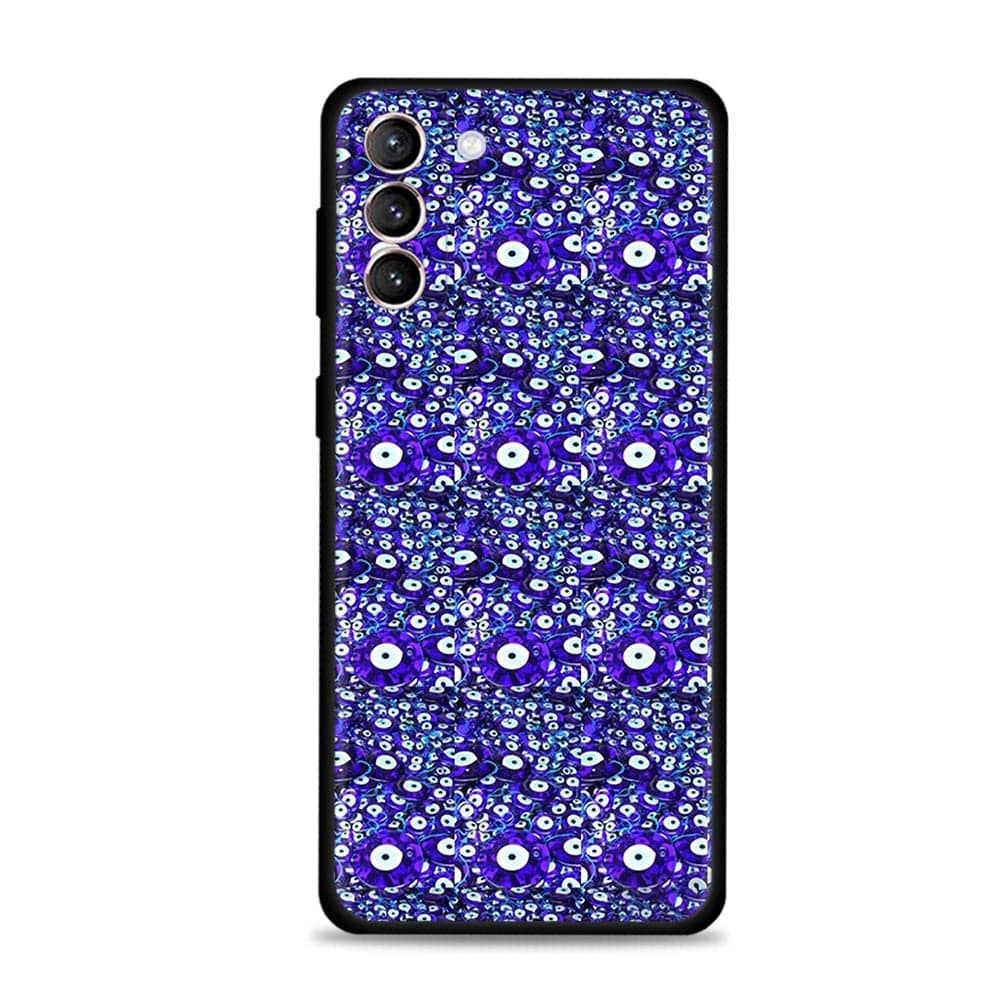 Greek Evil Eye Samsung S22 5G / Purple Evil Eye Phone Case Range for Samsung Phones