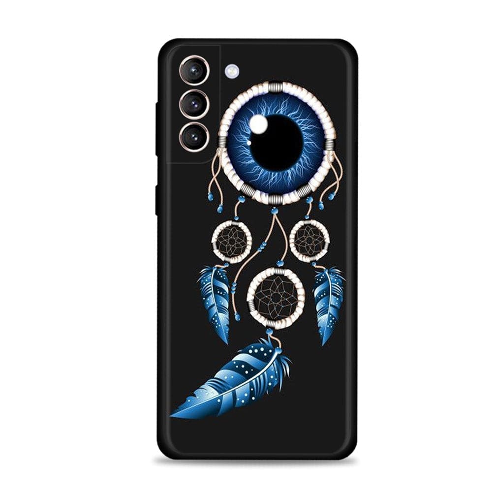 Greek Evil Eye Samsung S22 5G / Royal Blue Evil Eye Phone Case Range for Samsung Phones