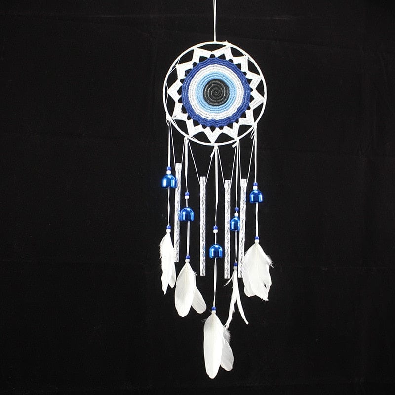 Greek Evil Eye White Evil Eye Wind Bell Dream Catcher